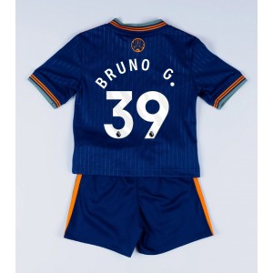 Fotbalové Dres Newcastle United Bruno Guimaraes #39 Dětské Třetí Oblečení 2025-26 Krátký Rukáv (+ trenýrky)